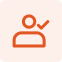 Approved person icon representing asking NzingaNet to implement the plan