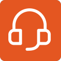 Support headset representing a 24/7 help desk for healthcare