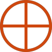 Circle with a cross representing independent and physician owned practices
