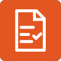 Document with a checkmark representing strategic IT planning for healthcare